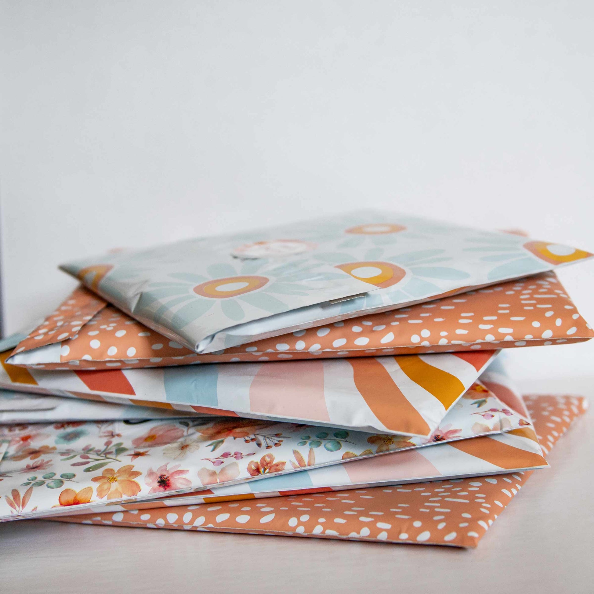 boho polymailers