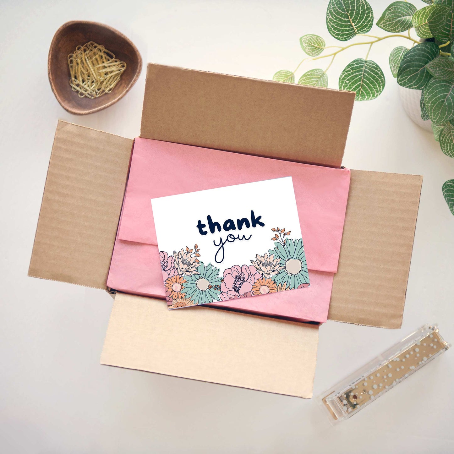 custom packaging for small business thank you card inserts customer thank you card for client