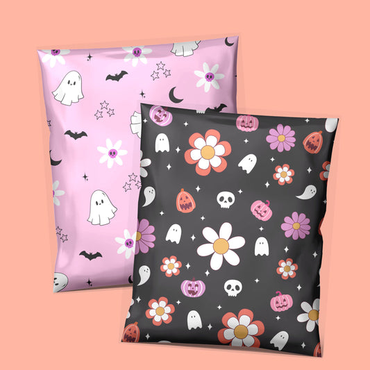 cute halloween packaging shipping supplies for small business